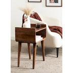 Kate and Laurel Quilby Wood Side Table - 18x14x27