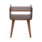 Table d'appoint en bois - 18x14x27