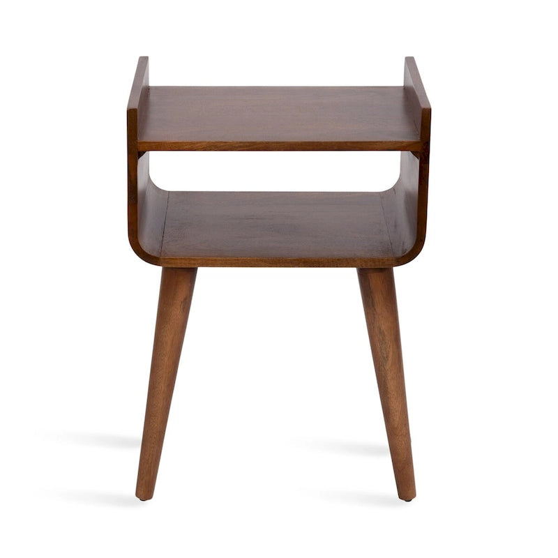 Table d'appoint en bois - 18x14x27