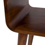 Table d'appoint en bois - 18x14x27