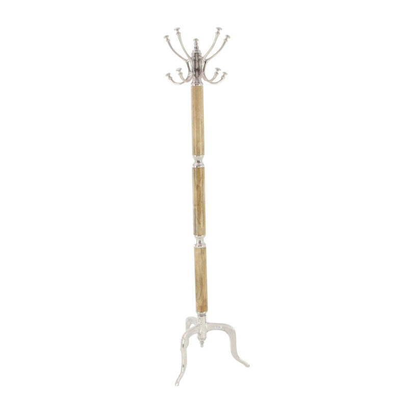 Porte-manteau en métal aluminium - Argent ou or