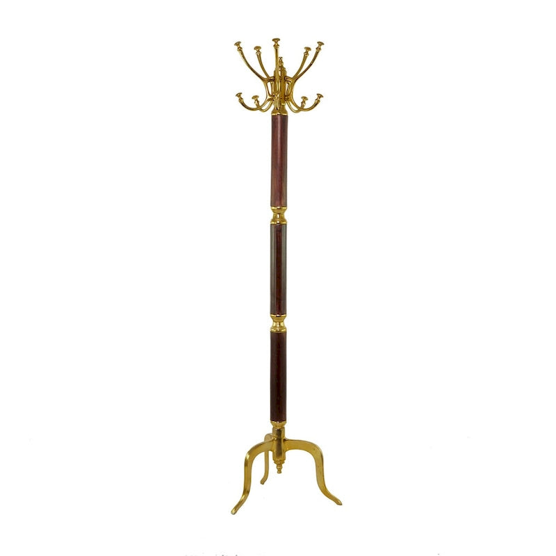 Porte-manteau en métal aluminium - Argent ou or