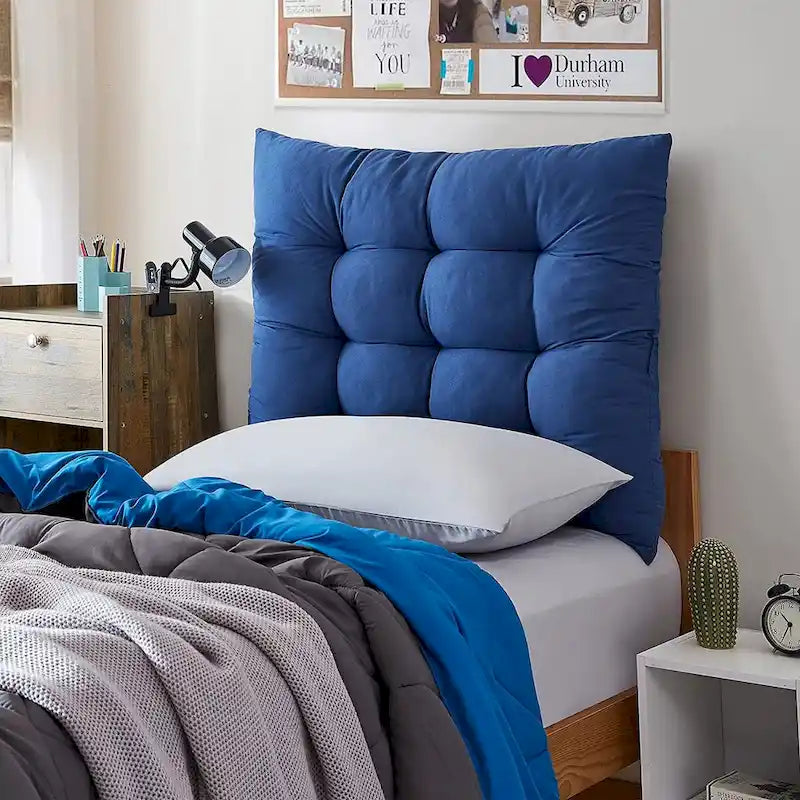 Tête de lit capitonnée moelleuse pour chambre d'étudiant