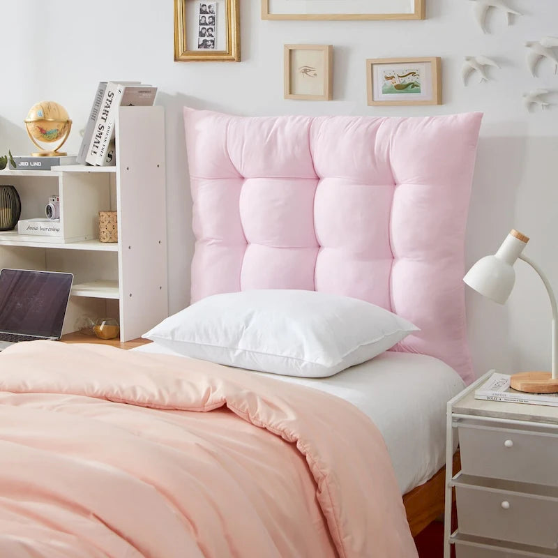 Tête de lit capitonnée moelleuse pour chambre d'étudiant