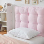 Tête de lit capitonnée moelleuse pour chambre d'étudiant