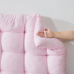 Tête de lit capitonnée moelleuse pour chambre d'étudiant