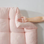 Tête de lit capitonnée moelleuse pour chambre d'étudiant