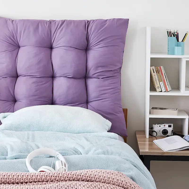 Tête de lit capitonnée moelleuse pour chambre d'étudiant