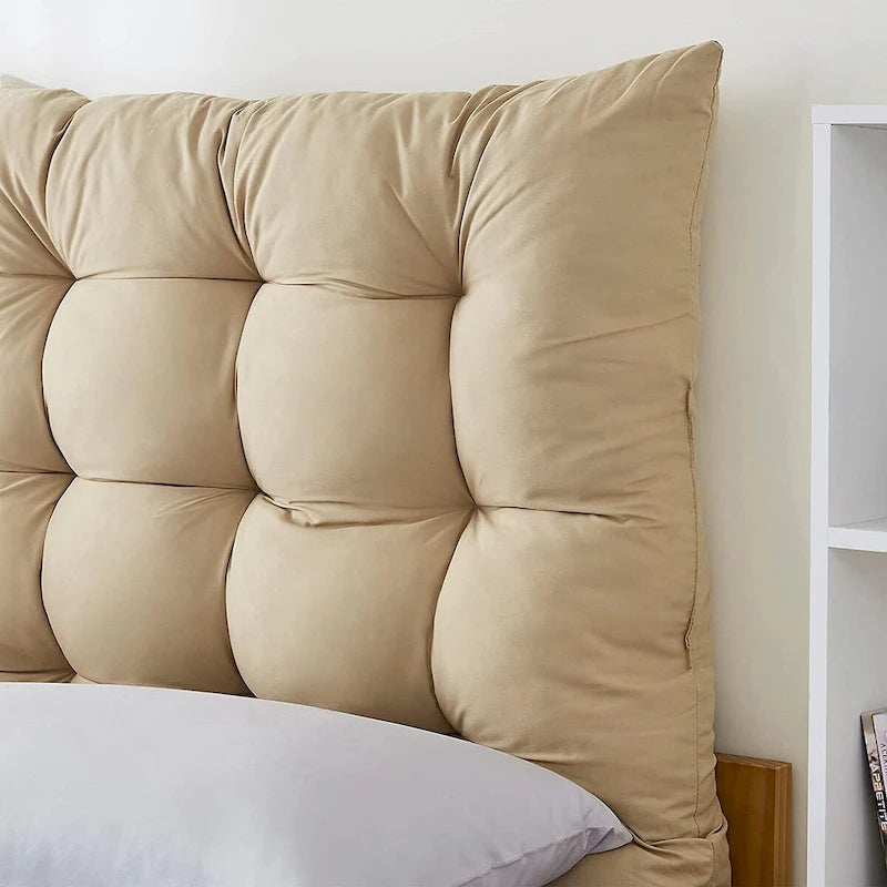 Tête de lit capitonnée moelleuse pour chambre d'étudiant