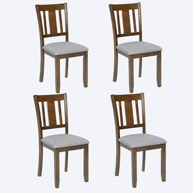 Chaises de salle à manger hauteur comptoir avec sièges rembourrés (paquet de 4)