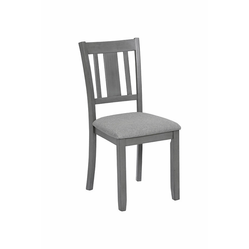 Chaises de salle à manger hauteur comptoir avec sièges rembourrés (paquet de 4)