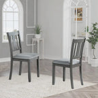 Chaises de salle à manger hauteur comptoir avec sièges rembourrés (paquet de 4)