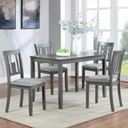 Chaises de salle à manger hauteur comptoir avec sièges rembourrés (paquet de 4)